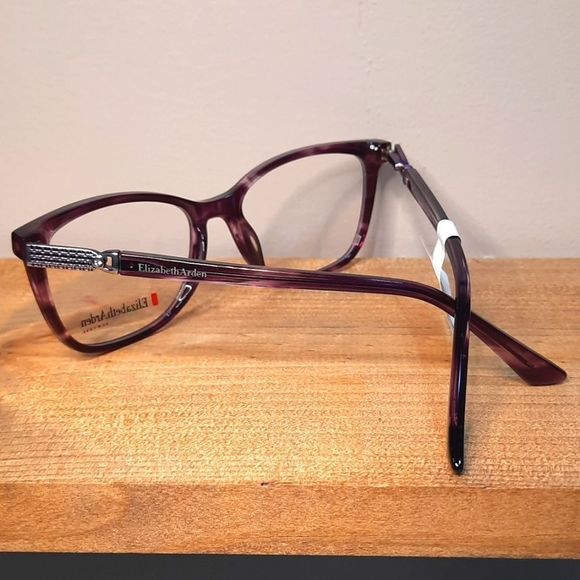 NEW Elizabeth Arden Eyeglass Frame, Prescription-ready PURPLE glasses 52-16-140 - Picture 4 of 5